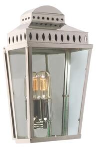 Mansion House Outdoor Lantern, Polished Nickel MANSION-HOUSE-PN