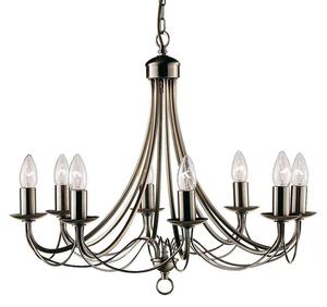 Searchlight 6348-8AB Maypole 8 Light Ceiling Pendant