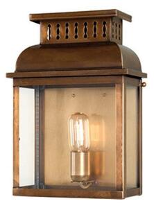 Westminster Abbey Solid Brass Outdoor Lantern, Antique Brass