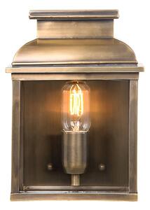 Old Bailey Solid Brass Outdoor Lantern, Antique Brass