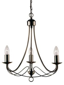 Searchlight 6343-3AB Maypole 3 Light Ceiling Pendant Fitting