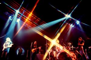 Photography Concert of rock band Pink Floyd, Paris, France, 1977