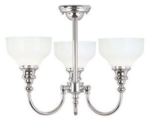 Elstead BATH/CD3 Cheadle 3 Light Bathroom Ceiling Light