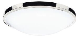 DOV5250 Dover Acrylic Round Flush Light in Polished Chrome