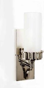 Highlander N839 Solid Brass Nickel Plated 1 Light Wall Light