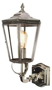Chelsea N433 Solid Brass Nickel Plated Outdoor Wall Lantern