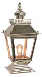Chateau N501 Traditional Nickel Plated Solid Brass Outdoor Gate Lantern