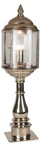Wentworth N471P Nickel Plated Solid Brass 1 Light Pillar Lamp