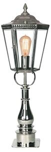 Chelsea N433P Solid Brass Nickel Plated Pillar Lamp