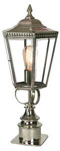 Chelsea N433SP Solid Brass Nickel Plated Short Pillar Lamp