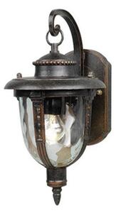Elstead STL2/M St Louis Ext Medium Wall Lantern in Weathered Bronze