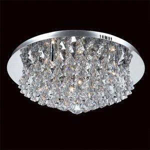 Impex Parma 8 Light Crystal Flush Light, CFH011025/08/CH