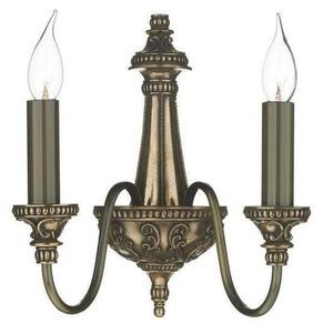 David Hunt Lighting BAI0963 Bailey 2 Light Wall Light in Bronze