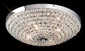 IL30187 Ava 4 Light Flush Crystal Ceiling Light