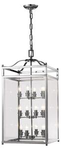 IL31105 Aston 12 Light Chrome Ceiling Lantern