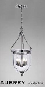 IL31073 Aubrey 4 Light Polished Chrome Ceiling Pendant