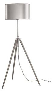 S213 Modern Tripod in Satin Nickel Floor Lamp