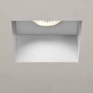 Astro 1248005 Trimless Square Recessed Ceiling Light in White Finish