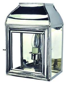 N506 Small Nickel Hemmingway 1 Light Wall Lantern