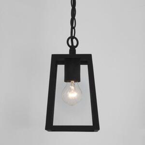 Astro 1306003 Calvi 1 Light Outdoor Pendant Light in Painted Black