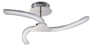 M3562 On LED 3 Light Semi Flush Ceiling Light in Chrome