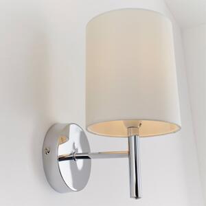 Endon BRIO-1WBCH 1 Light Wall Light in Polished Chrome Finish