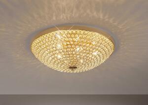 IL30757 Ava 6 Light French Gold & Crystal Ceiling Light