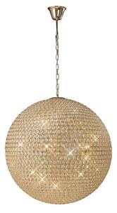 IL30750 Ava 12 Light French Gold & Crystal Ceiling Pendant