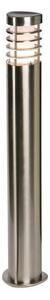Saxby 13799 Bliss 1 Light Exterior Brushed Steel Bollard