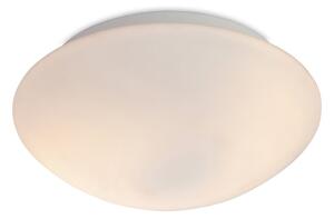 Firstlight 8343 Vento 2 Light Bathroom Ceiling Light with Opal Glass