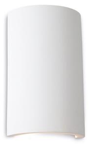 Firstlight 8323 Gallery Round LED 2 Light Plaster Wall Light in White