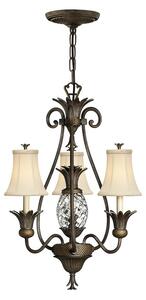 HK-PLANT3-PZ 4 Light Pearl Bronze Decorative Ceiling Pendant