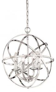 F2280/4 Zany 4 Light Concentric Chrome Pendant Light