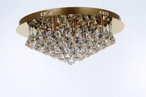 Impex CFH011025/12/G Parma 12 Light Gold Flush Ceiling Light