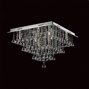 Impex CFH301171/08/PL/CH Parma 8 Light Flush Ceiling Light