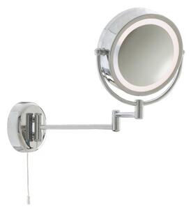 Searchlight 11824 Chrome Magnifying Bathroom Mirror Light