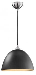 F2290/1/931 Glass Ceiling Pendant in Black and Gold