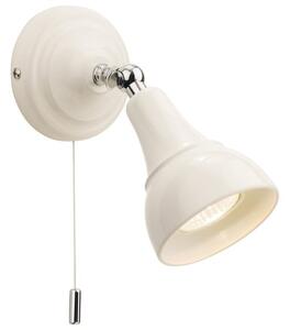 Firstlight 3464CR Country One Light Wall Spotlight In Cream