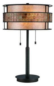 QZ/LAGUNA/TL 2 Light Renaissance Copper Table Lamp