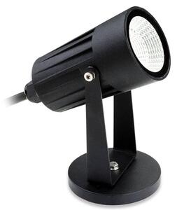 Firstlight 4907BK LED Wall/Floor Spotlight In Black - Optional Spike