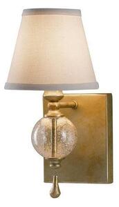 FE/ARGENTO1 Argento 1 Light Silver Leaf Finish Wall Light