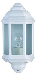 Searchlight 280WH 1 Light Outdoor Wall Lantern Light In White
