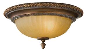 FE/KELHAMHALL/F Kelham 2 Light Bronze Flush Ceiling Light