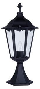 Searchlight 82503BK Alex Outdoor Uplight Post Lamp