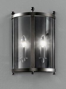 L7001/2 Pultney2 Light Antique Bronze Wall Lantern