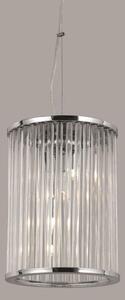 Impex LG012171/04/CH Oklahoma 4 Light Chrome Ceiling Lantern