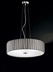 F2284/4 Medium Satin Nickel and Silver Ceiling Pendant