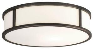 Astro 1121043 Mashiko Round Flush Ceiling Light In Bronze Plate - D: 300mm