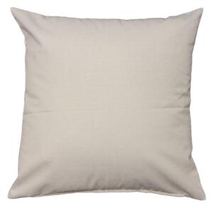 Homescapes Cream Linen Look Cushion Cover - 45 x 45 cm