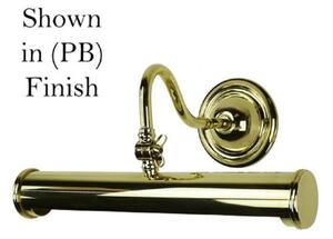 BL13PB Blenheim 13 In Picture Light In Polished Brass